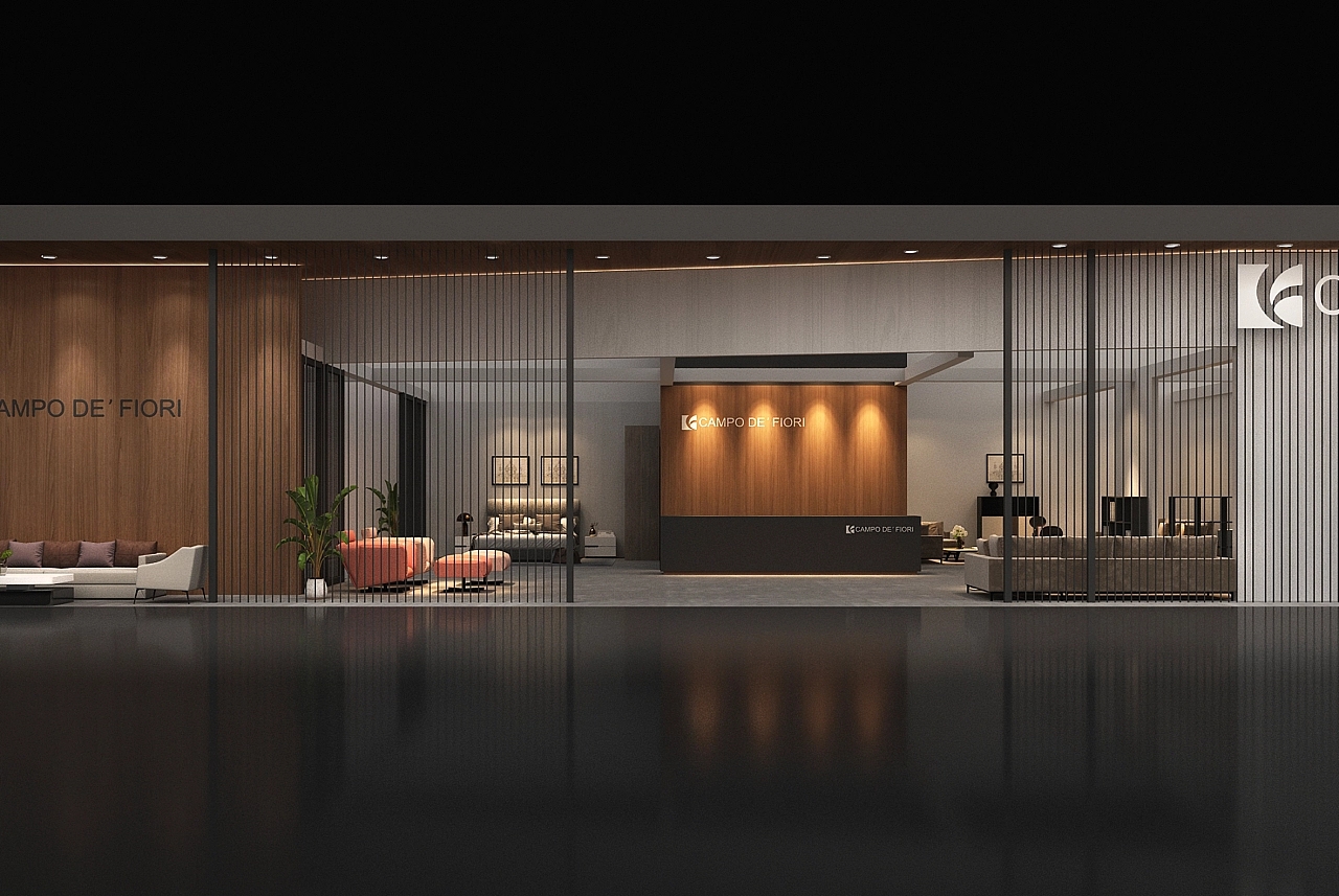 2023年家具展展臺(tái)設(shè)計(jì)搭建案例分析