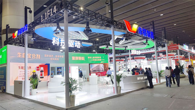 展廳設計裝修公司展覽展臺搭建現(xiàn)場